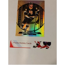 GE-6 David Pastrnak Gold Etchings 2020-21 Tim Hortons UD Upper Deck